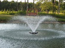 Kasco VFX Series Aerating Pond Fountain 3/4 HP 120V with RGB Lighting White