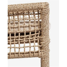 Pemberly Row Outdoor Bar Stool, 31" Seat Height, Olefin & Aluminum, Natural Brown Finish, Chic Woven Design, Fade-Resistant, Ideal for Patio, Deck, or Outdoor Spaces