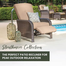 Hanover Strathmere Outdoor Recliner Tan