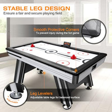 KEIKI 72" LED Air Hockey Table with Electronic Score System