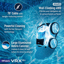 Polaris VRX iQ+ Smart Robotic Pool Cleaner with iAquaLink Control White
