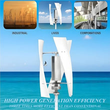 16000W 20000W Vertical Wind Turbine Generator - High-Efficiency 3-Blade PM