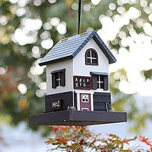 Feiyx Handmade Wooden Outdoor Bird Feeders,Deluxe Clear Window Bird Feeder,Great for Wild Birds,for Yard,Garden and Lawn Decorations