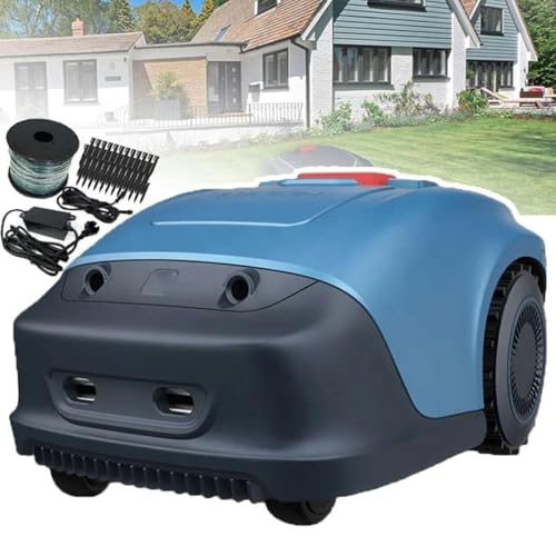 LPLYAA Automatic Intelligent Robotic Lawn Mower, APP Control Garden Lawn Mower with Path Planning/Safety Protection Device/an-Ti-Theft System, for Gardening, 20240709