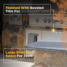 Coyote 45-Inch Double Access Doors with Roll Out Trash/Propane Tank Drawer - CCD-POD