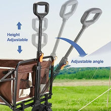 XSCQ Foldable Camping Car Outdoor Utility Vehicle Folding Four-Wheeled Camper, 360 ° Swivel Wheel, Suitable for Camping and Fishing Trolley Small Trolley