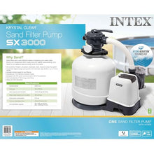 INTEX Krystal Clear 3,000 GPH Sand with Automatic Pool Vacuum Cleaner
