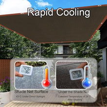 HYDBCNA 90% Garden Shade Cloth, Shading Netting with Grommets