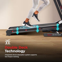 Sunny Health & Fitness Smart Treadmill Black