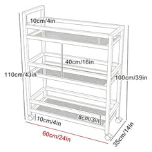 3-Tier Metal Plant Stand Small Counter Top Organizer For Bathroom Decor