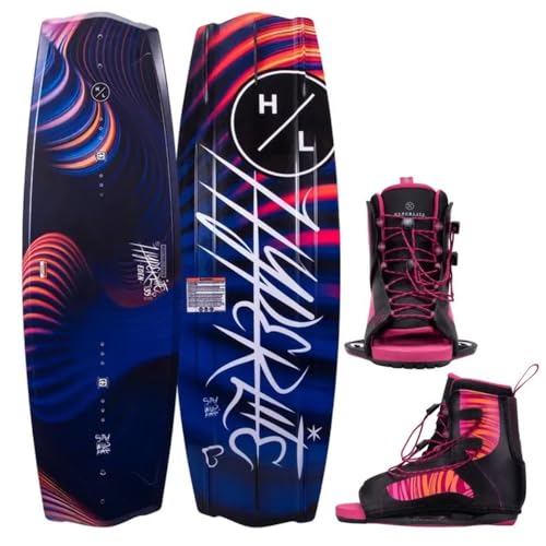 Hyperlite Eden Wakeboard with Jinx Bindings Black/Blue