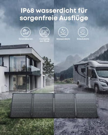 Anker SOLIX F3800 Portable Power Station and 400W Bifacial Panel, 3,840Wh