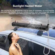 VNATWGOO Outdoor Shower, with 18L/20L/30L Water Tank, Portable Road Shower for Overlanding,30L