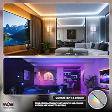 Wired4Signs Black Hibiscus RGBW LED Linear Outdoor Fixture – Waterproof Resin-Filled Light Bar, 24V IP65, Color Changing RGB + Warm White 2700K (RGB + Warm White (2700K), 5ft)