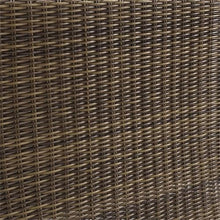 Pemberly Row 5 Piece Wicker Patio Sofa Set, Brown Finish with Sangria Cushions, Steel Frame, All-Weather Resin Wicker, Includes Sofa, 2 Chairs, Coffee Table, Side Table, UV Resistant Outdoor