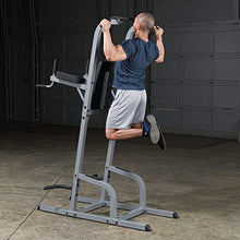 Body-Solid GVKR82 Vertical Knee Raise Machine Gray
