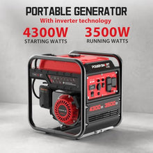 PowerSmart 4300 Watt Inverter Portable Generator for Home Use