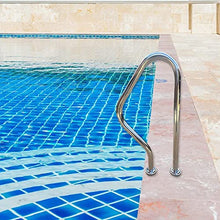 Pool Handrail Grab Bars for Outdoor Indoor Swimming Pools,Stainless Steel Steps Hand Rail Spa Non-Slip Stair Railing Safety Pool Guide Rail,Complete Kit