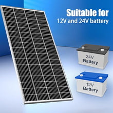 ACOPOWER Solar Panel 400W 24V, Monocrystalline High-Efficiency PV Module Power Charger for RV Caravan Marine Camper Rooftop Farm Battery and Off Grid(2 * 200W)