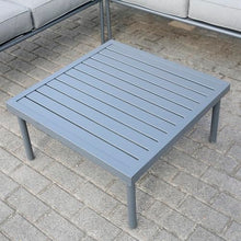 Deko Living 5 Place Seating Outdoor Gray Sofa and Ottoman Set
