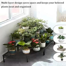 Laohucai 3 Tier Plant Stand Flower Pot Rack, Length 190cm Extra Large Plant Stand Flower Pot Rack, for Home Patio Garden Balcony Patio Yard Office Company Commercial Space
