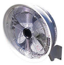 HydroMist Misting Fan, High-Pressure Oscillating, Stainless Steel