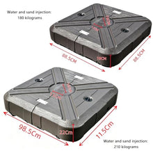 FCZVWPR Outdoor Umbrella Base, Heavy Duty Market Umbrella Stand Base