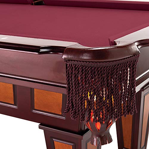 Fat Cat by GLD PRODUCTS Reno 7.5' Pool Table with Dark Cherry Finish, Red Cloth