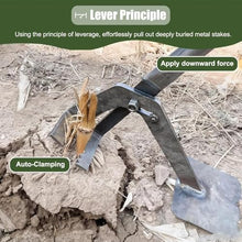 Large Size Sapling Puller, Steel Leverage Post Puller Tool 92-132 cm For Wood Fence And Tree Root Extraction(132 cm (52 inch))