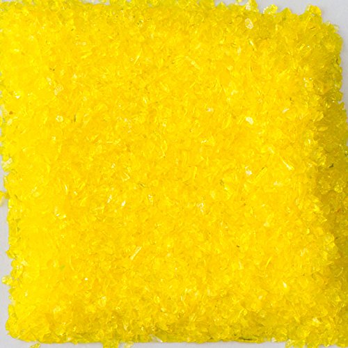 Chunky Yellow Terrazzo Glass - American Specialty Glass – Flooring, Countertop, Concrete, Terrazzo Glass - 50 LB, Size 00