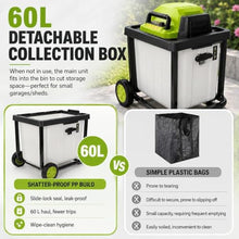 YUDINGKVN Leaf Mulcher Electric Wood Chipper & Shredder for Yard Waste Leaf