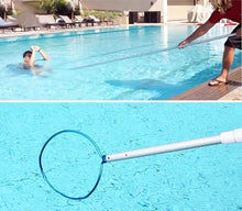 Oracra Pool Safety Hook Swimming Pool Safety Hook with Telescopic Pole, Emergency Rescue Hooks, 100-500cm Pool Lifesaving Equipment, Professional Multi-use Round Hooks(500cm(16.4ft))