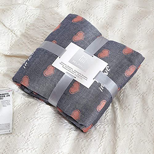 Blankets All Seasons Cotton Gauze Yarn Blanket Bed Cover Baby Bedspread Sleeping Cover Quilt Kids Sleeper Duvet,20.5x230cm