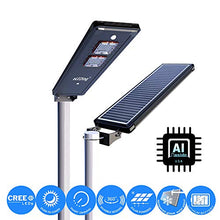 eLEDing Solar Power AI-Smart 3200 Lumens Cree LED Light w/ 13FT Detachable Poles