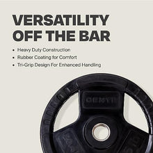 CENTR Olympic Barbell Weight Set with Bar 300 lb - Chrome/Black