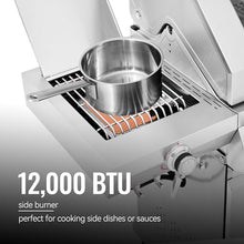 Grills House GEA5001S Deluxe Stainless Steel 5-Burner Gas Grill, Silver