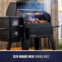 PIT BOSS 1600 Navigator Series WiFi & Bluetooth Wood Pellet Grill & Smoker, Flame Broiler and Touchscreen Controller, 1,593-Sq. in. Cook Space, 180°F to 500°F Temp Range, Meat Probe, 30 lb. Hopper