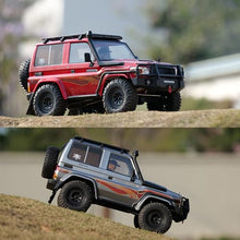 JIKEFUN RC Car LC71 RTR 4WD Rock Crawler Red