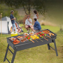 Extended Version Stove Barbecue Stove Home Outdoor Stove Charcoal Rack (D 60 * 20 * 30cm)