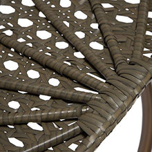 LeisureMod Wicker Rattan Hanging Egg Swing Chair with Stand & Cushion - Charcol Blue Swing Chair for Indoor/Outdoor, Patio, Bedroom, Lounge Seat