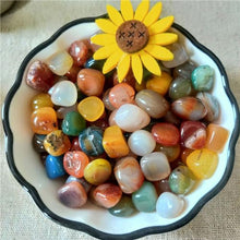 Pebble Building Decoration Stone Ground Construction Wall Decoration Stone Polished Pebbles (Diameter 5-10MM/Mix colors/56lb)
