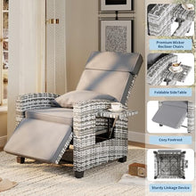 Garvee Reclining Patio Chairs with Adjustable Backrest & Footrest
