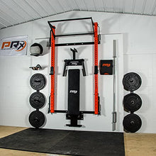 PRx Performance Wall Mounted Flat Weight Bench Black