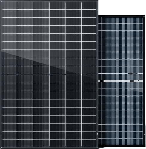 435 Watt Solar Panel, 435W Solar Panels for Home, Cabin, Patio, Shed and Off-Grid Power, High-Output N-Type Monocrystalline Solar Panels for 24V/48V Backup Power and Outdoor Use