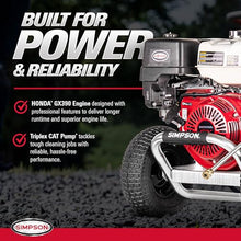 Simpson Aluminum Series 4200 PSI Gas Pressure Washer, 4.0 GPM, Honda GX390