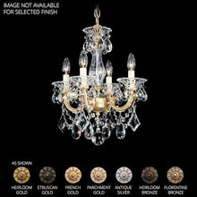 Schonbek La Scala 4 Light Pendant Etruscan Gold