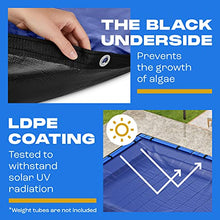 30x50 ft Rectangular Inground Pool Cover | Extra Thick & Durable | Sapphire Series of Premium Cold- and UV-Resistant Cover | In-Ground Pool Protection | by Yankee