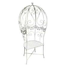 Garden Bench European Style Metal Outdoor Leisure Chairs, Creative Balloon Style Art Park Chairs, Balcony Courtyards Princess Chair Climbing Vine Chair Outdoor Benche
