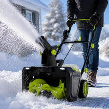 Naturalpowev 20" Electric Snow Shovel, Cordless, Includes 40V 4.0Ah Battery and Charger 2Batteries