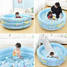 Inflatable Pools for Kids Thickened Abrasion Resistant Family Inflatable Pool Multi-Layer Inflatable Pool Outdoor Indoor Garden Backyard 130X35 Cm Backyard